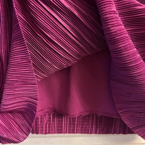 **SOLD** Pink Flapper Style Tiered Sleeveless Midi Dress Size 8 - Picture 9 of 9